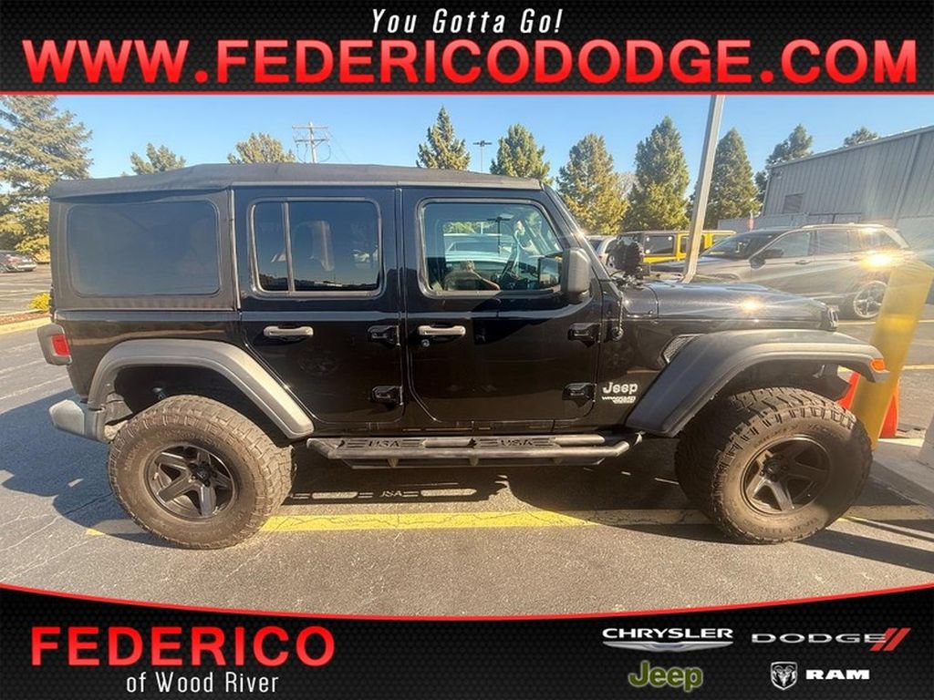Used 2020 Jeep Wrangler Unlimited Sport S AWD/4WD image 1