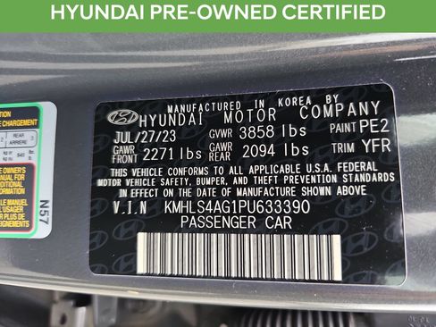 Used 2023 Hyundai Elantra SEL w/ Convenience Package FWD image 42