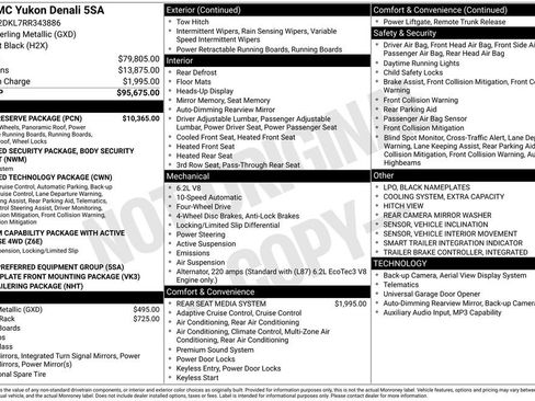 Used 2024 GMC Yukon Denali w/ Denali Reserve Package AWD/4WD image 2