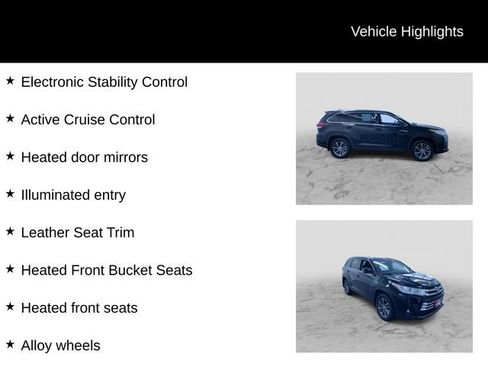 Used 2019 Toyota Highlander XLE AWD/4WD image 11