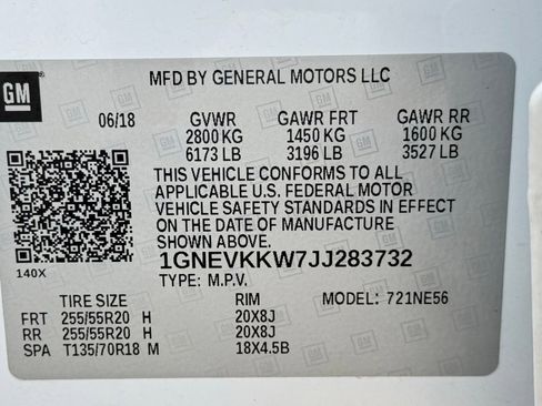 Used 2018 Chevrolet Traverse High Country AWD/4WD image 52