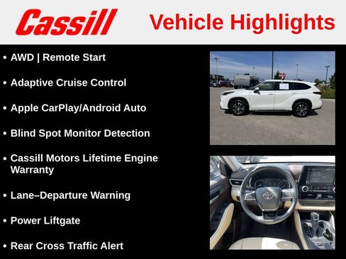 Used 2021 Toyota Highlander XLE AWD/4WD image 7
