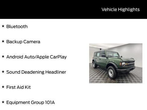 New 2025 Ford Bronco 4-Door AWD/4WD image 5