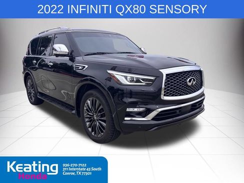 Used 2022 INFINITI QX80 Sensory w/ Cargo Package AWD/4WD image 1