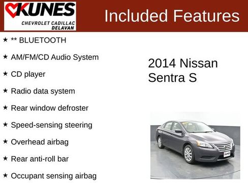 Used 2014 Nissan Sentra S FWD image 3
