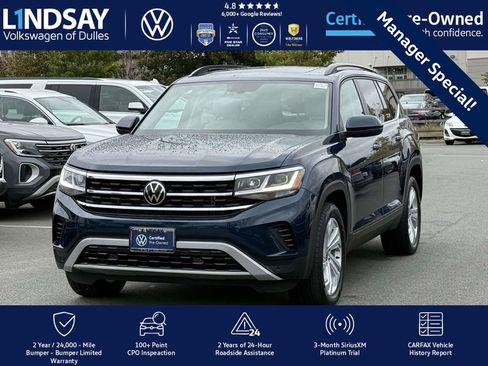 Certified 2022 Volkswagen Atlas SE image 4