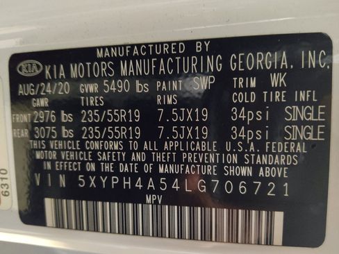 Used 2020 Kia Sorento EX FWD image 33