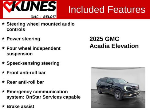 Used 2025 GMC Acadia Elevation AWD/4WD image 3