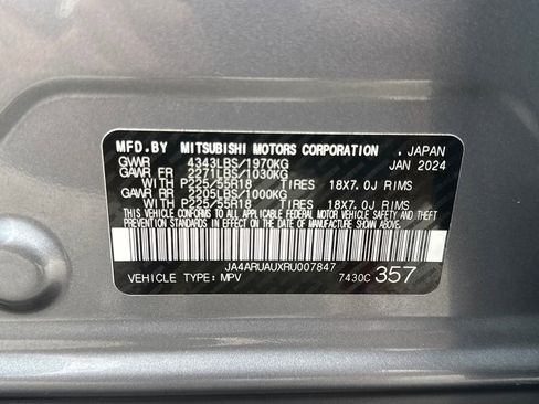 Used 2024 Mitsubishi Outlander Sport ES AWD/4WD image 27