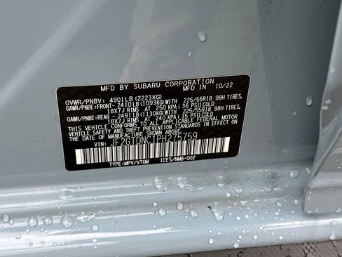 Used 2023 Subaru Crosstrek Hybrid w/ Moonroof Package w/Navigation image 35