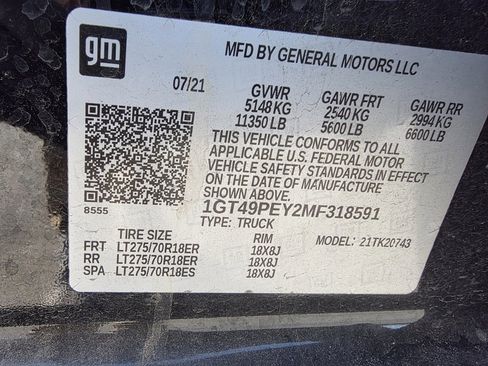 Used 2021 GMC Sierra 2500 AT4 w/ Gooseneck/5TH Wheel Package image 30