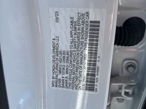 Certified 2023 Honda Accord EX image 22
