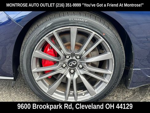 Used 2021 INFINITI Q50 Red Sport 400 AWD/4WD image 48