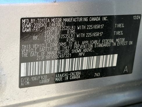 Used 2025 Toyota RAV4 LE AWD/4WD image 20