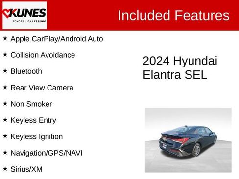 Used 2024 Hyundai Elantra SEL image 2