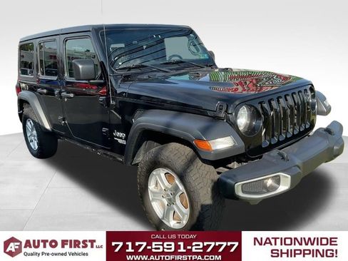 Used 2018 Jeep Wrangler Unlimited Sport S AWD/4WD image 1