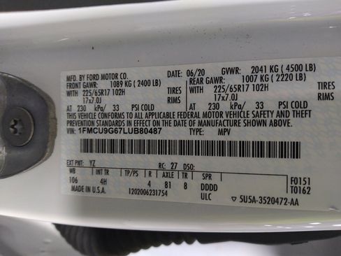 Used 2020 Ford Escape SE AWD/4WD image 33