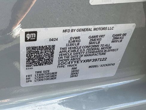 Used 2024 Chevrolet Silverado 2500 ZR2 AWD/4WD image 28