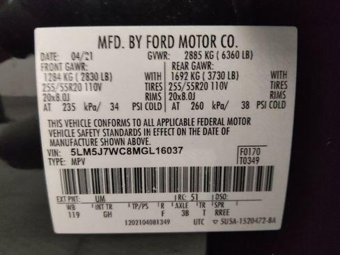 Used 2021 Lincoln Aviator Reserve RWD image 33