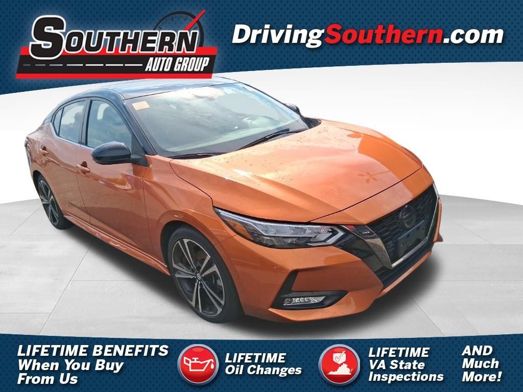 Used 2021 Nissan Sentra SR FWD image 1