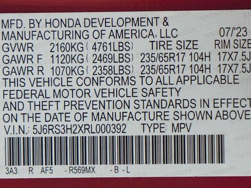 Used 2024 Honda CR-V LX image 30