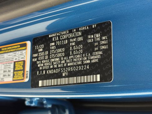 Used 2024 Kia EV9 Land image 48