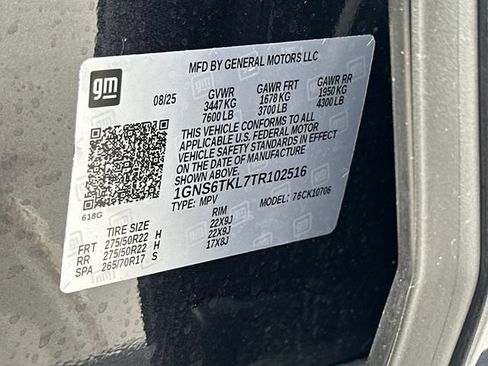 Used 2026 Chevrolet Tahoe High Country AWD/4WD image 30