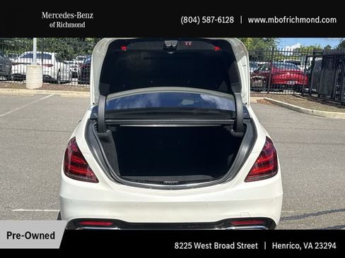 Certified 2020 Mercedes-Benz S 560 Sedan w/ AMG Line Exterior image 26