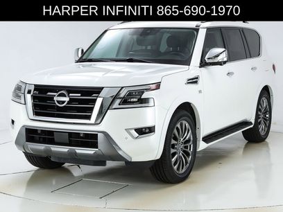 Used 2022 Nissan Armada Platinum w/ Captain's Chairs Package