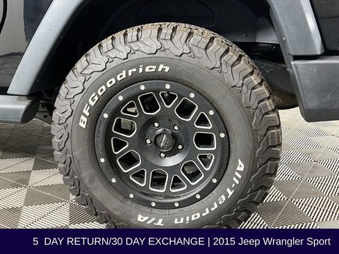 Used 2015 Jeep Wrangler Sport image 32