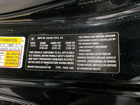 Used 2016 Buick Cascada Premium FWD image 34