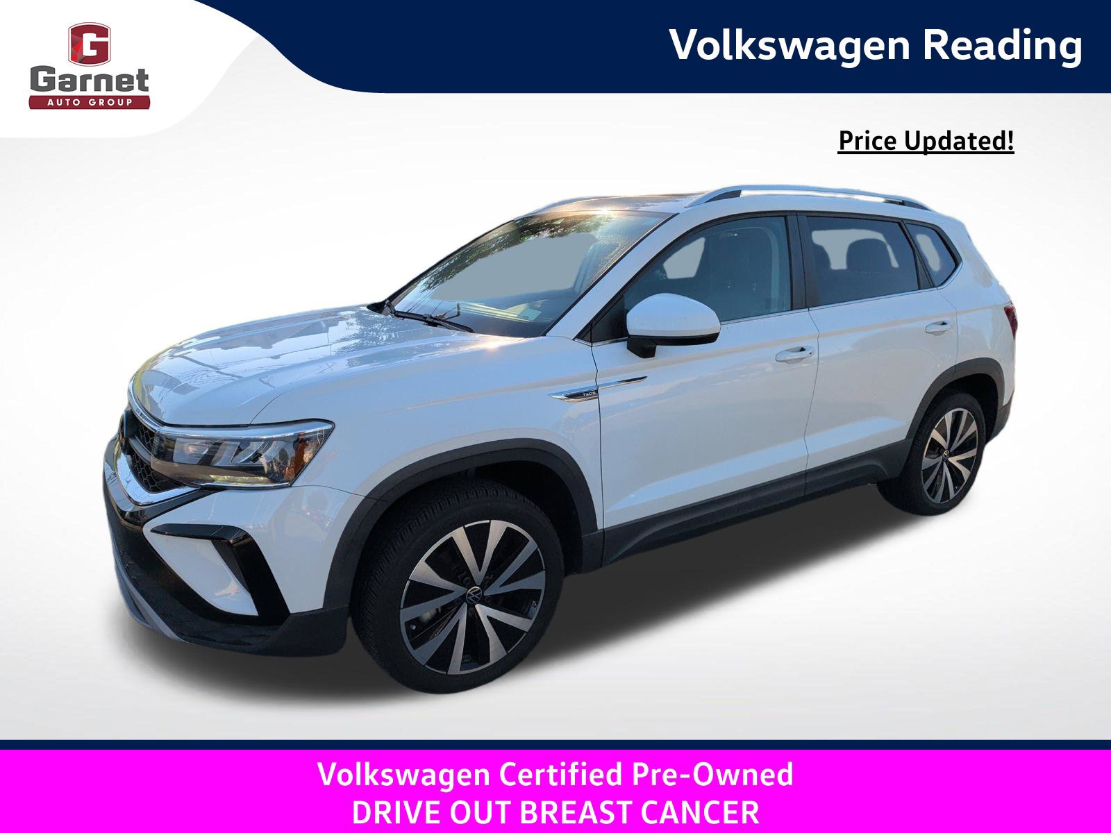 Used 2023 Volkswagen Taos SE w/ Panoramic Sunroof Package FWD 360° Tour