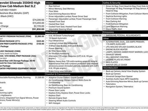 Used 2025 Chevrolet Silverado 3500 High Country w/ High Country Premium Package image 5