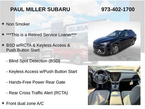 Certified 2025 Subaru Outback Premium image 8