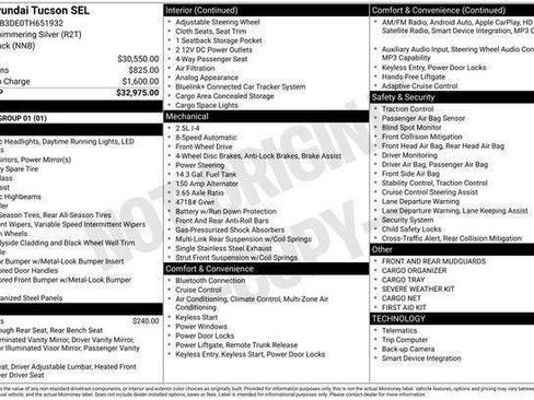 New 2026 Hyundai Tucson SEL image 33