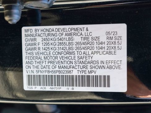 Used 2023 Honda Passport EX-L image 60