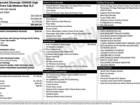 Used 2022 Chevrolet Silverado 2500 High Country AWD/4WD image 45