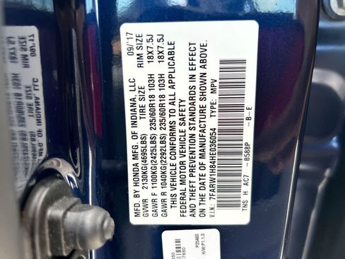 Used 2017 Honda CR-V EX-L image 2