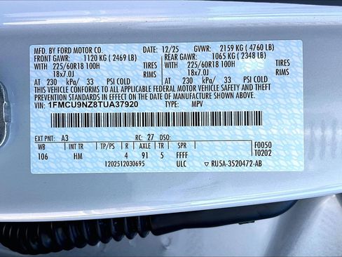 New 2026 Ford Escape ST-Line Select w/ Tech Pack #2 image 13