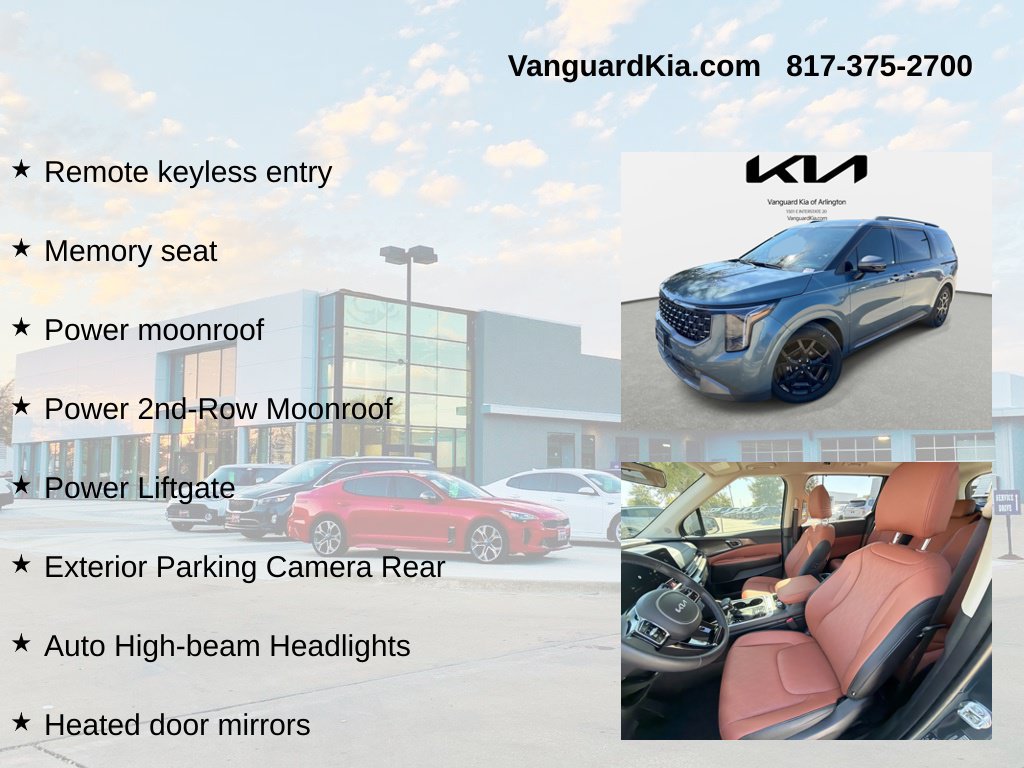 Used 2026 Kia Carnival SX w/ SX Dark Edition Package FWD image 12