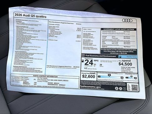 New 2026 Audi Q5 Premium AWD/4WD image 14