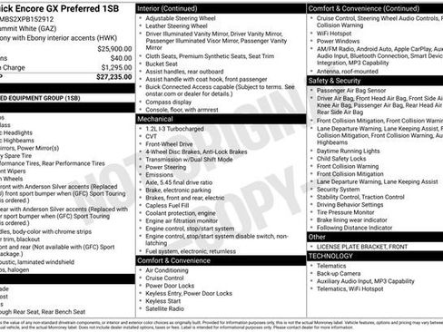 Used 2023 Buick Encore GX Preferred FWD image 21