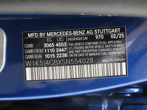Certified 2025 Mercedes-Benz CLA 250 CLA 250 image 33