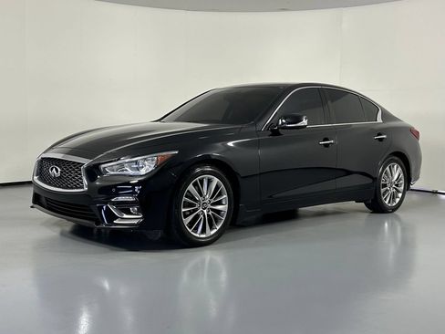 Used 2023 INFINITI Q50 Luxe w/ Cargo Package AWD/4WD image 3