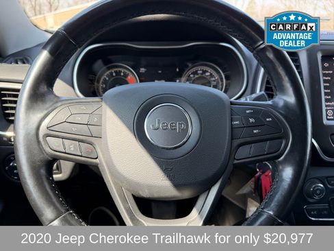 Used 2020 Jeep Cherokee Trailhawk w/ Cold Weather Group image 13