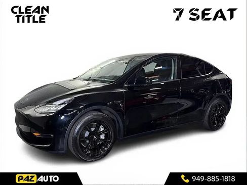 Used 2021 Tesla Model Y Long Range AWD/4WD image 1