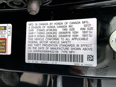 Used 2021 Honda CR-V EX-L image 18