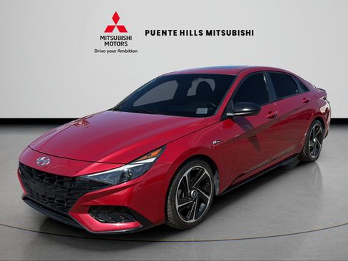 Used 2021 Hyundai Elantra N Line FWD image 1