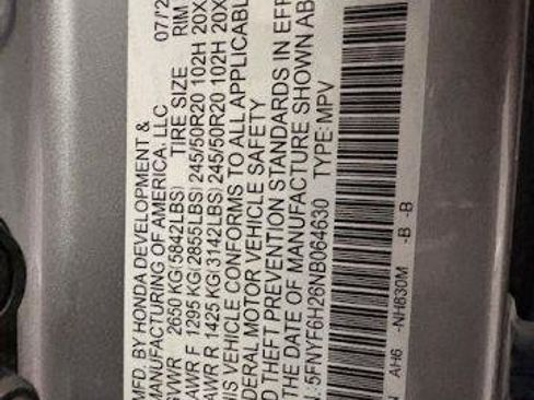 Used 2022 Honda Pilot Special Edition image 19