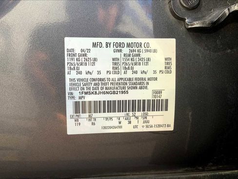 Used 2022 Ford Explorer Timberline image 36